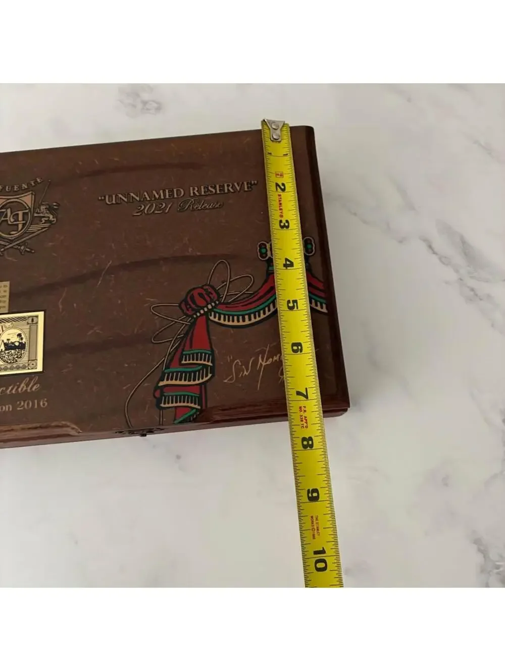 Arturo Fuente “Unnamed Reserve” 2021 Release (“Sin Nombre”) Empty Cigar Box